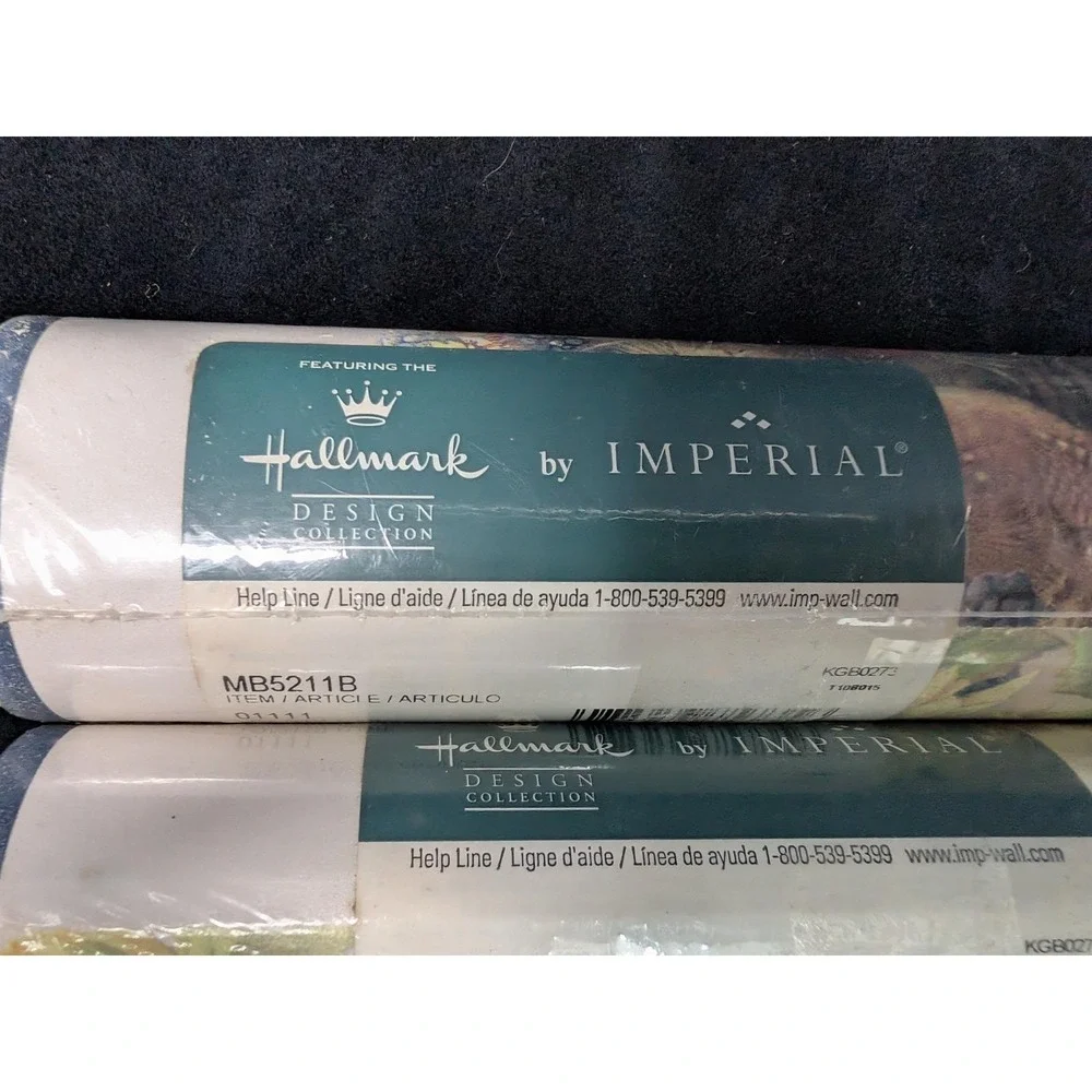 VTG Hallmark Imperial Design Collection Wallpaper Trim Marjolein Bastin 10Yd NOS